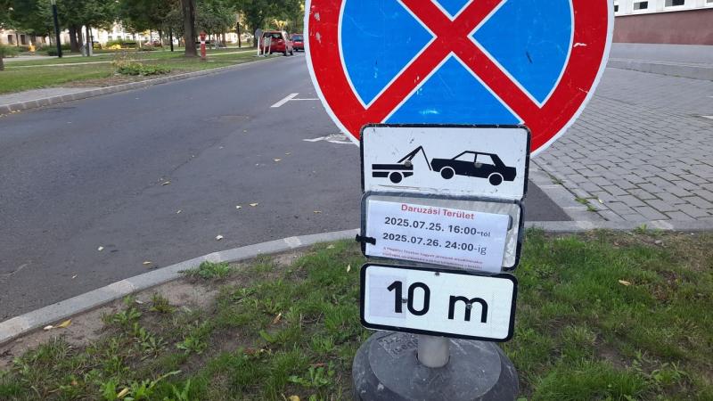 Figyelem! Kérjük, ne hagyja, hogy a megszokás vezérelje – forgalomkorlátozások léptek életbe Nyíregyháza kulturális negyedében!