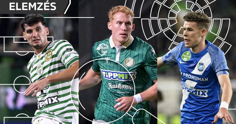 Ötvös, Csinger és Molnár – három tehetséges NB I-es labdarúgó, akik könnyedén felkeltették Marco Rossi figyelmét.