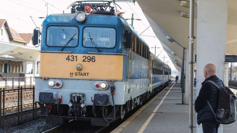 Reggelente a káli vasútvonalon váratlan nehézségek léptek fel.