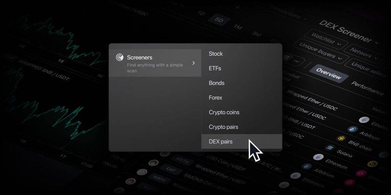 A DEX Screener bemutatja legújabb kriptoelemző eszközét, amely mostantól a TradingView platformján érhető el. Ez az innovatív megoldás lehetővé teszi a felhasználók számára, hogy még részletesebben és hatékonyabban elemezhessék a decentralizált tőzsdék (D