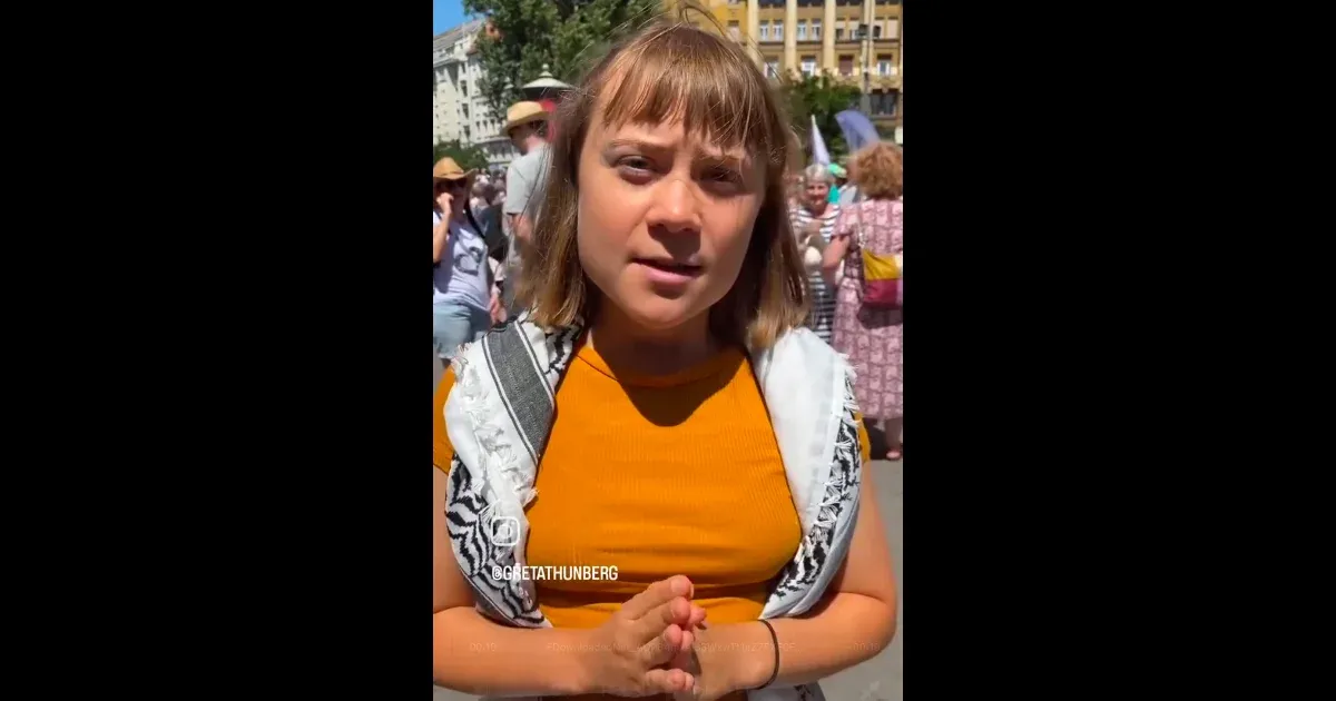 Budapesten a rendőrség szabálysértési eljárást indított Greta Thunberg ellen.